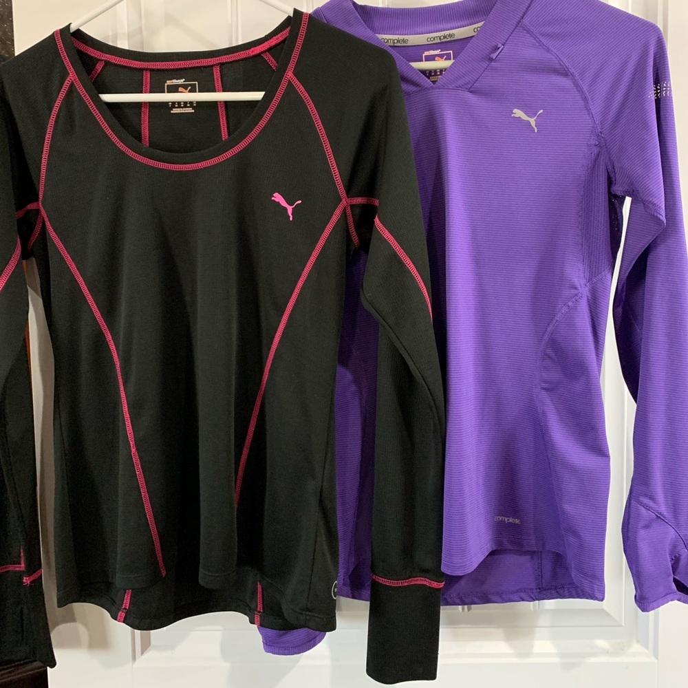 2 work out shirt Sz Small